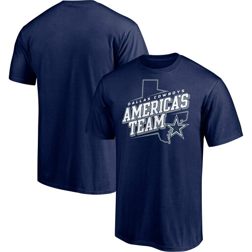 【公式グッズ】NFL カウボーイズ Tシャツ Fanatics(ファナティクス) メンズ ネイビー (HOMETOWN STATE SHAPE SS M) 【公式グッズ】NFL カウボーイズ Tシャツ Fanatics(ファナティクス) メンズ ネイビー (HOMETOWN STATE SHAPE SS M)