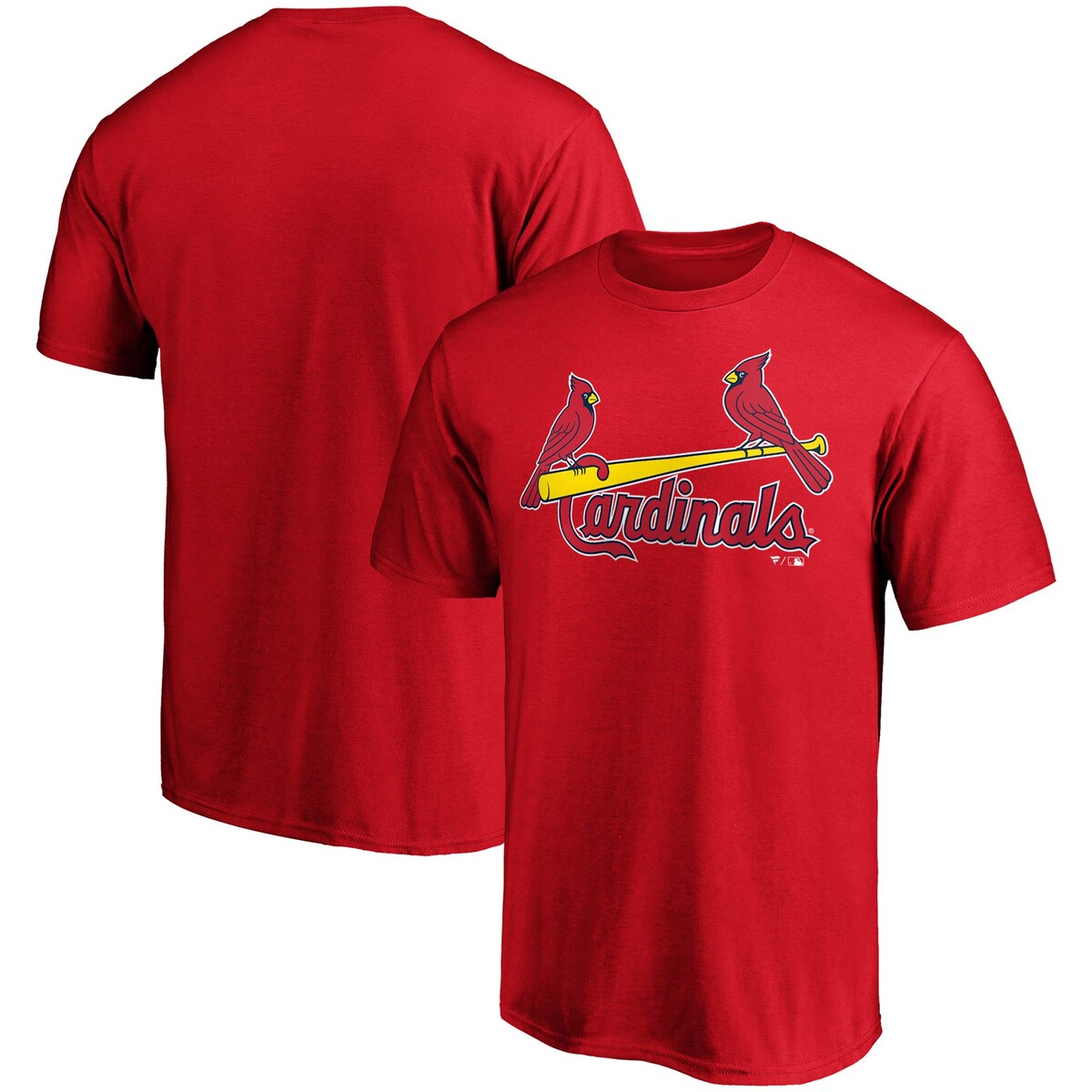 When you head to the ballpark, you not only want to look awesome, but you also want people to know you live and breathe the St. Louis Cardinals. Now you can accomplish both easily by getting this St. Louis Cardinals Official Wordmark T-shirt from Fanatics Branded. The sweet St. Louis Cardinals graphics will solidify your stance as the #1 fan in the stands.Machine wash, tumble dry lowScreen print graphicsImportedMaterial: 100% CottonBrand: Fanatics BrandedOfficially licensedRib-knit collarShort sleeve