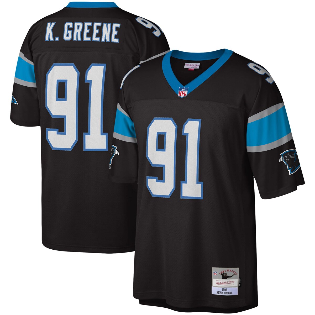 NFL ѥ󥵡 ӥ󡦥꡼ ץꥫ ˥ե Mitchell & Nessʥߥåͥ  ֥å (Men's MNC B&T Legacy Retired Player Jersey)