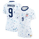 Look and feel like the real deal by adding this Mallory Swanson 2023 Home Authentic Jersey to your game day wardrobe. This Nike jersey features Dri-FIT technology that keeps you dry and comfortable for all 90 minutes of the match. Its replica design and USWNT graphics will have you feeling like you're part of the squad when the team takes the pitch on matchday.Sewn on embroidered team crest on left chestAuthenticTagless collar for added comfortOfficially licensedDri-FIT technology wicks away moistureMaterial: 100% PolyesterMachine wash gentle or dry clean. Tumble dry low, hang dry preferred.Brand: NikeImportedWoven Authentic Nike jock tag on left hemEmbroidered Nike logo on right chestVentilated mesh panel inserts