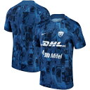エントリーでポイント 5倍【公式グッズ】リーガMX プーマス プレマッチトップ Nike ナイキ メンズ ネイビー (NIK F23 Men's Academy Pro Pre-Match Top)(4)