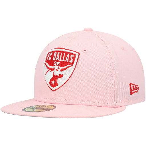 【公式グッズ】MLS FCダラス キャップ・帽子 New Era/ニューエラ メンズ ピンク (NWE SU22 Men's Pastel Pack 5950)