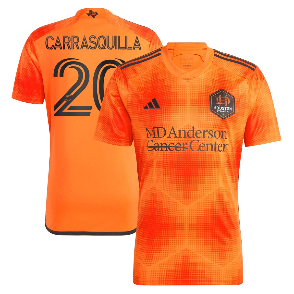 【公式グッズ】MLS ダイナモFC カラスキージャ レプリカ ユニフォーム Adidas（アディダス） メンズ オレンジ (15874 JERMENCRP)