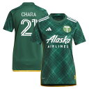 エントリーでポイント 5倍【公式グッズ】MLS ティンバーズ チャラ レプリカ ユニフォーム Adidas(アディダス) レディース グリーン (15875 JERLADCRP)(4)