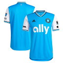 You're a huge Charlotte FC fan, and whenever they're on the pitch, you're tuned in. Be sure you're outfitted properly by grabbing this 2023 Newly Minted Authentic Jersey! It's exciting being a devout Charlotte FC fan and you'll be the biggest one around in this adidas jersey, featuring crisp team graphics with AEROREADY technology that will keep you comfortable as you cheer your squad to a victory.Tagless collar for added comfortHeat-sealed sponsor logo on chestMachine wash, tumble dry lowAuthentic JerseyAEROREADY technology absorbs moisture and makes you feel dryImportedVentilated mesh panel insertsMaterial: 100% PolyesterHeat-sealed adidas logo on right chestShort sleeveOfficially licensedHeat-sealed team crest on left chestBack neck taping -no irritating stitch on the back neckBrand: adidas