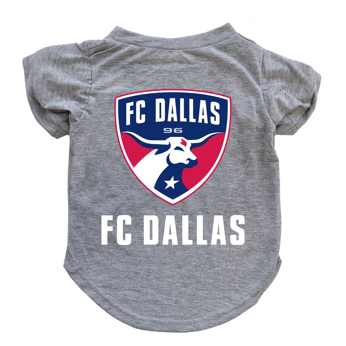 Help your best friend showcase their FURocity on FC Dallas game days with this Little Earth Pet T-shirt. It features striking FC Dallas graphics that let everyone know who they woof for on the pitch.Size S fits 12-20lbs.Machine wash, tumble dry lowScreen print graphicsSize XL fits 40-60lbs.Officially licensedSize 2XL fits 58-80lbs.Short sleeveSize M fits 18-30lbs.ImportedBrand: Little EarthSize L fits 28-42lbs.Crew neck