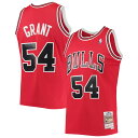 【公式グッズ】NBA ブルズ ホーレス・グラント ユニフォーム Mitchell & Ness(ミッチェル&ネス) メンズ レッド (MNC NBA Dark ...
