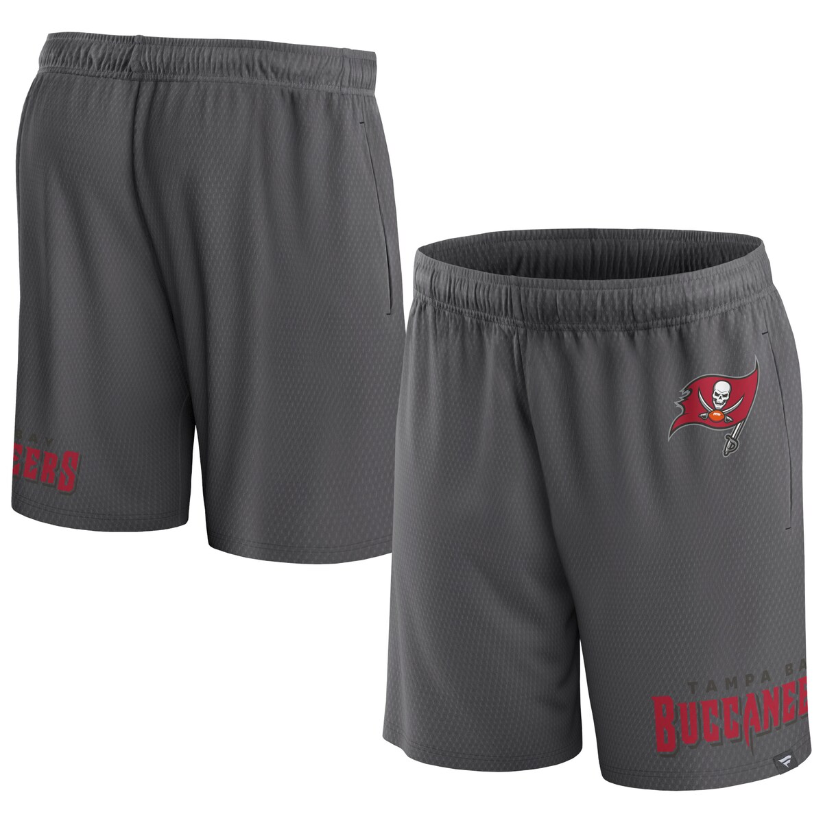 NFL バッカニアーズ カジュアル ショーツ Fanatics（ファナティクス） メンズ グレイ (Men's Fanatics Brands Clincher Short)