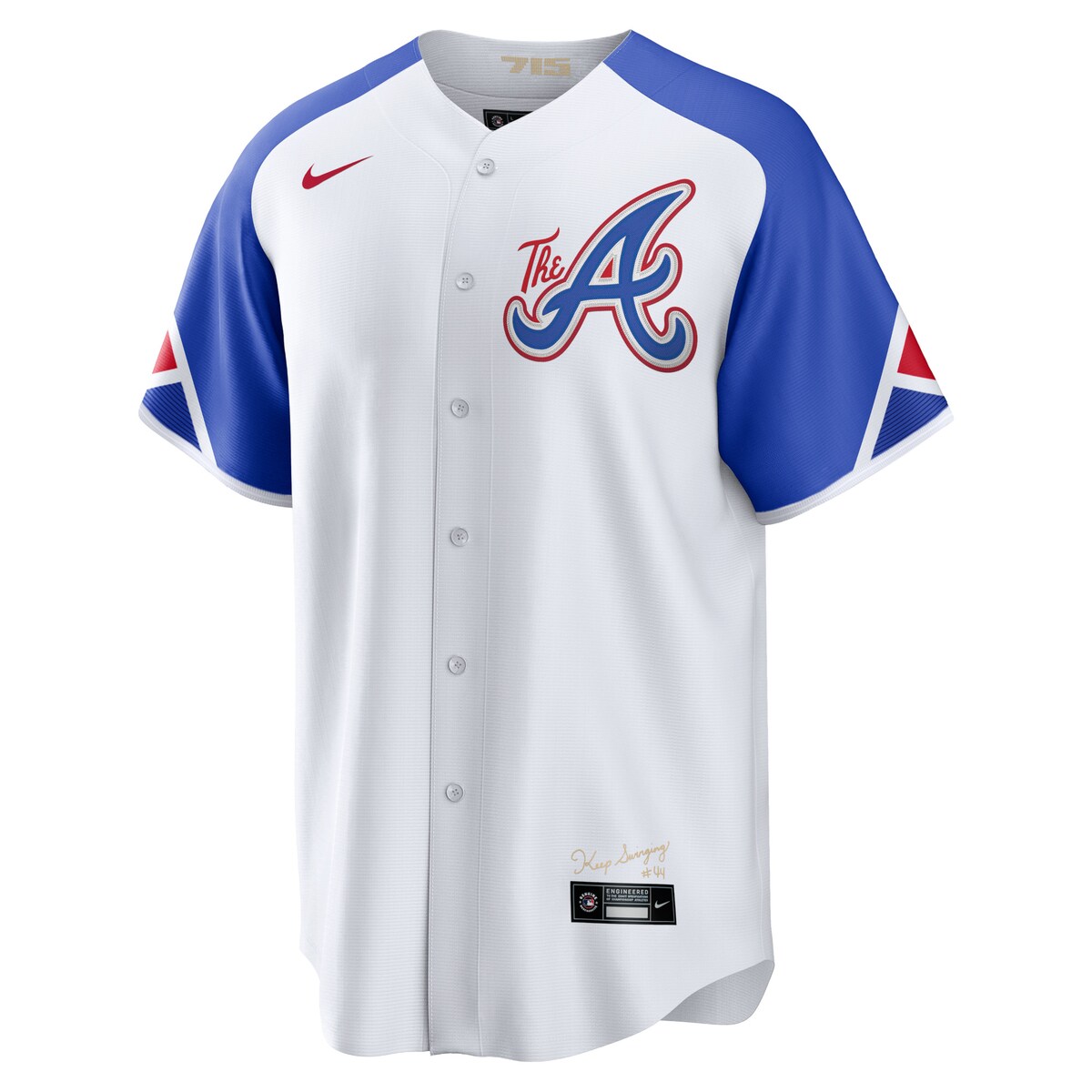 【公式グッズ】MLB ブレーブス レプリカ ユニフォーム Nike ナイキ メンズ ホワイト (Men's Nike City Connect Replica Team Jersey - 2023)
