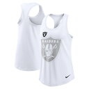 NFL レイダース タンクトップ Nike ナイキ レディース ホワイト (23 Women's Triblend Racerback Tank)