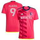 【公式グッズ】MLS セントルイス・シティSC クラウス レプリカ ユニフォーム Adidas(アディダス) メンズ レッド (15874 JERMENCRP)