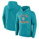 【公式グッズ】NFL ドルフィンズ プルオーバー パーカー Fanatics/ファナティクス メンズ アクア (23 NFL MEN'S FANATICS BRANDED BETWEEN THE PYLONS POH)