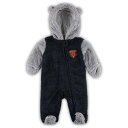 NFL ベアーズ ロンパース Outerstuff アウタースタッフ ベビー ネイビー 22 Newborn Game Nap Teddy Fleece Bunting Pram 