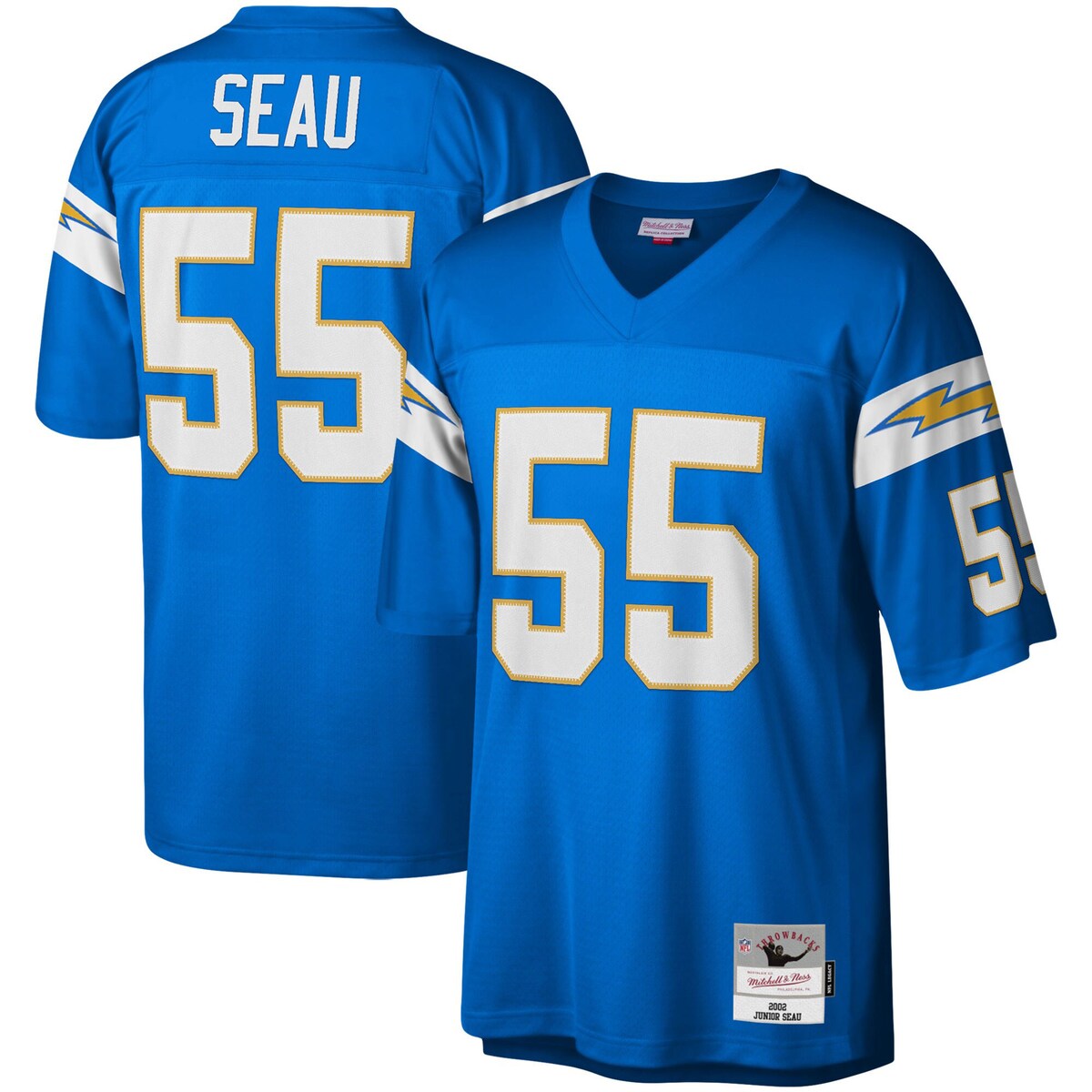 NFL 㡼㡼 ˥ ץꥫ ˥ե Mitchell & Nessʥߥåͥ  ѥ֥롼 (Men's MNC B&T Legacy Retired Player Jersey)