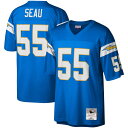 【公式グッズ】NFL チャージャーズ ジュニア・セアウ レプリカ ユニフォーム (大きいサイズ) Mitchell & Ness/ミッチェル&ネス メンズ パウ...