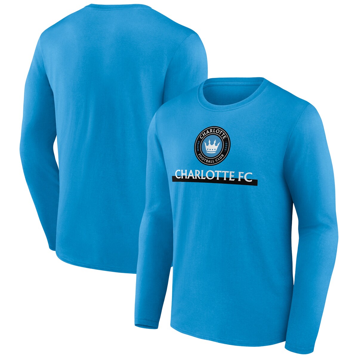 MLS シャーロットFC 長袖 Tシャツ Fanatics（ファナティクス） メンズ ブルー (NUT HPB22 Men's Exploit LS Tee)のサムネイル