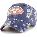 NFL ジェッツ アジャスタブルキャップ '47 レディース ネイビー (NFL Womens Primrose Clean Up)