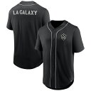MLS LAギャラクシー ユニフォーム Fanatics（ファナティクス） メンズ ブラック (NUT S23 Men's Third Period Fashion Baseball Jersey)