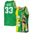 Finish any Boston Celtics look with this Larry Bird Player Burst tank top from Mitchell & Ness. It features bold player graphics over breathable mesh fabric. This striking Larry Bird tank is perfect for stepping out in Boston Celtics style.Mesh fabricMaterial: 100% PolyesterBrand: Mitchell & NessImportedOfficially licensedCrew neckSleevelessMachine wash, line drySewn-on jock tagSublimated graphics