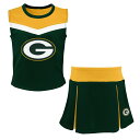 NFL pbJ[Y `AhX OuterstuffiAE^[X^btj K[Y O[ (23 Youth Spirit Cheer 2 Piece Cheerleader Set)