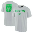 MLS オースティンFC Tシャツ Fanatics（ファナティクス） グレイ (Unisex Fanatics Signature Elements Super Soft Short Sleeve T-Shirt)