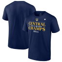 【公式グッズ】MLB ブルワーズ Tシャツ Fanatics(ファナティクス) メンズ ネイビー (Division Champions Locker Room...