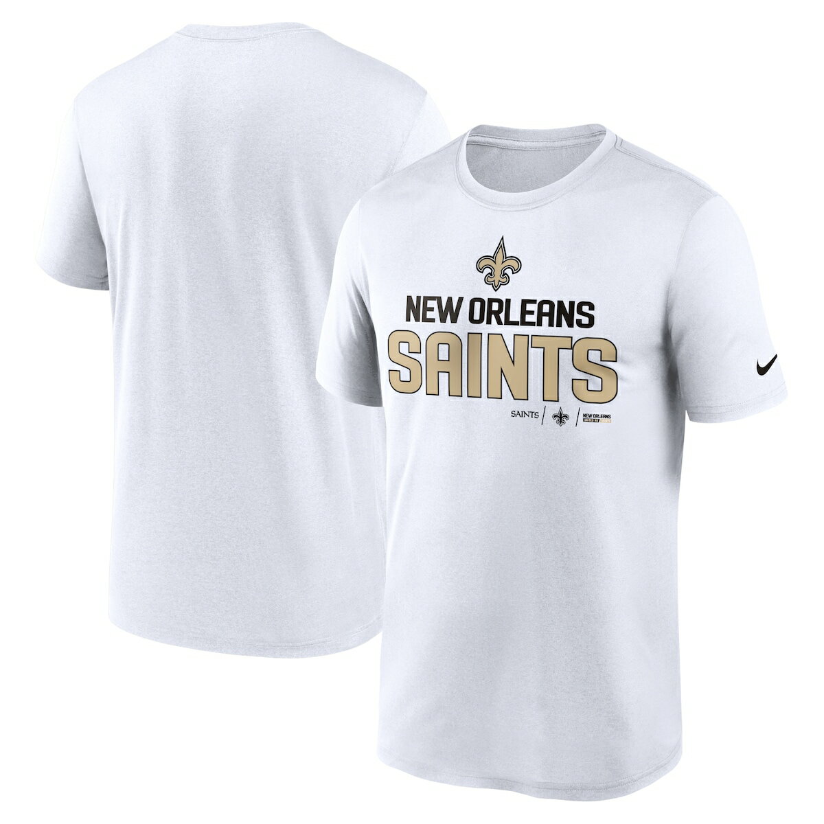 【公式グッズ】NFL セインツ Tシャツ Nike/ナイキ メンズ ホワイト (22 Mens Nike Legend Community T-..