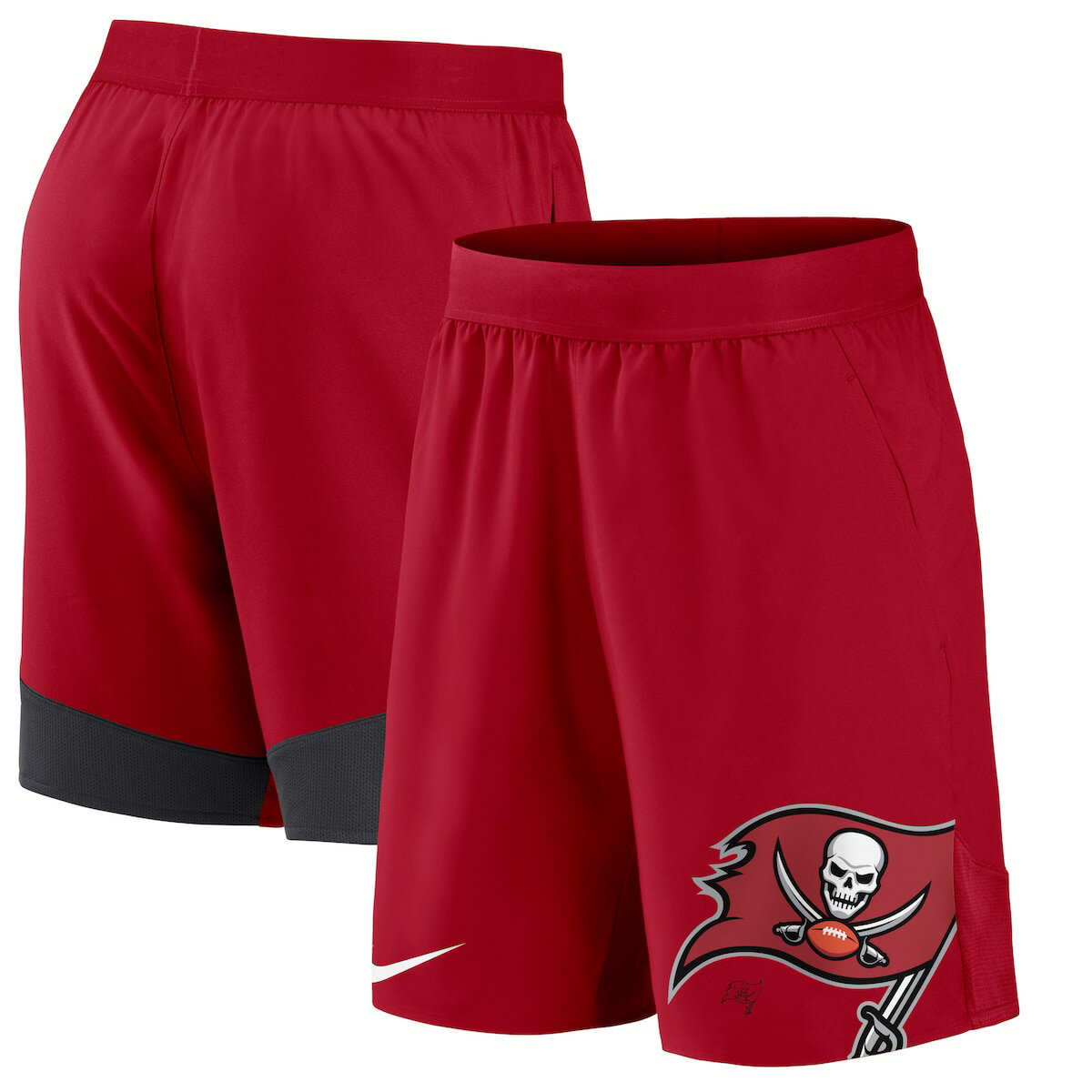 ナイキ ルームウェア メンズ NFL バッカニアーズ ショートパンツ Nike ナイキ メンズ レッド (Men's NFL 23 Nike Stretch Woven Short)