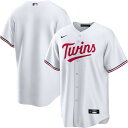 【公式グッズ】MLB ツインズ レプリカ ユニフォーム Nike ナイキ メンズ ホワイト (Men's Nike Replica Team Jersey)
