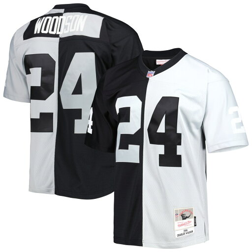 【公式グッズ】NFL レイダース チャールズ・ウッドソン レプリカ ユニフォーム Mitchell & Ness(ミッチェル&ネス) メンズ ブラック (Men's MNC Split Legacy Jersey) 【公式グッズ】NFL レイダース チャールズ・ウッドソン レプリカ ユニフォーム Mitchell & Ness(ミッチェル&ネス) メンズ ブラック (Men's MNC Split Legacy Jersey)