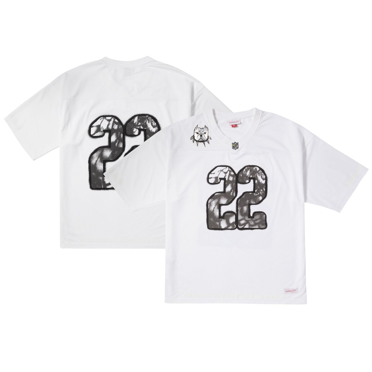 NFL シールドロゴ リミテッド ユニフォーム Mitchell & Ness（ミッチェル＆ネス） メンズ ホワイト (Men's MNC LHM Chito Legacy Jersey)