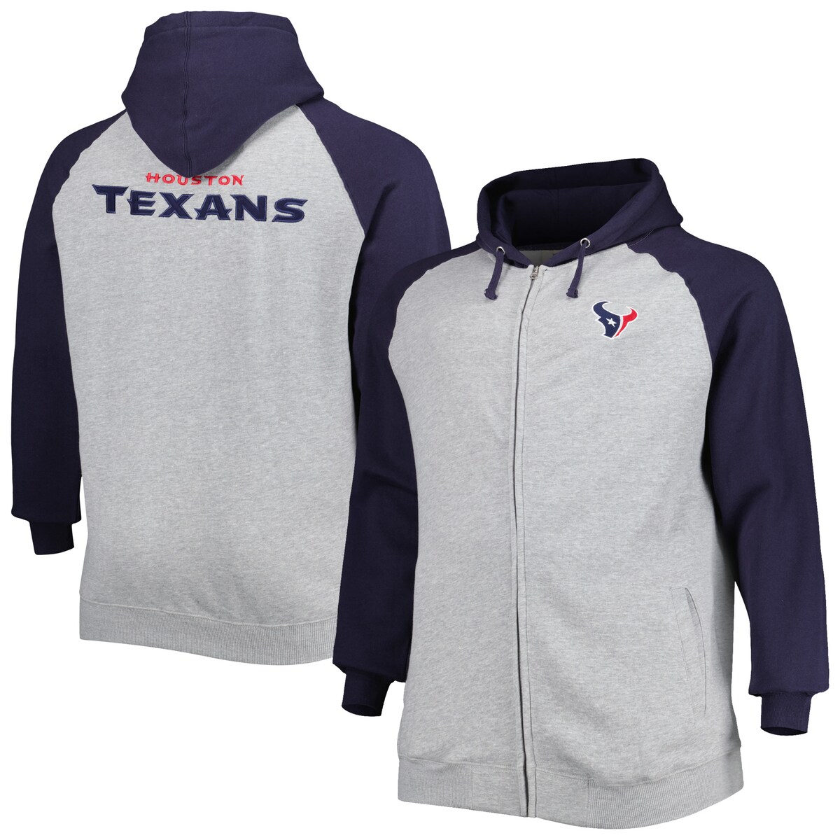 NFL eLTY t[X tWbvAbv p[J[ Fanaticsit@ieBNXj Y wU[OC (Mens Big and Tall NFL 22 FZ Fleece Raglan Hood)