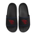 Walk around comfortably in Cleveland Guardians footwear with these Off-Court Slide sandals from Nike. They feature striking Cleveland Guardians graphics on the soft strap and dual-density foam to elevate both your devotion as well as your comfort. The upper binding will also provide a cushioned feel for additional support.Material: 100% Synthetic - Upper; 100% Rubber - OutsoleOfficially licensedSurface washableDeep flex groovesBrand: NikeSlip-on stylingPrinted graphics with debossed detailsSoft strap and upper bindingImportedDual-density foamContoured footbed