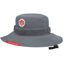 【公式グッズ】NATIONAL TEAM カナダ代表 バケットハット Nike ナイキ メンズ グレイ (BCS HO22 Men's Dri-Fit Boon...