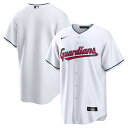 【公式グッズ】MLB インディアンス レプリカ ユニフォーム Nike ナイキ メンズ ホワイト (MLB Men's Nike Replica Team Bl...