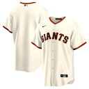 【公式グッズ】MLB ジャイアンツ レプリカ ユニフォーム Nike ナイキ メンズ クリーム (MLB Men's Nike Replica Team Bla...