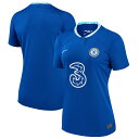 Show everyone that you're the number one fan of Chelsea with this 2022/23 Home Replica Jersey from Nike. This jersey replicates the style worn by the players out on the pitch, so you can look and feel like you're on the team. The jersey features ventilated mesh inserts to keep you cool and comfortable as the game heats up. The jersey displays embroidered Chelsea graphics on the left chest so that your can keep your team close to you heart.Sewn on embroidered team crest on left chestReplica JerseyDri-FIT technology wicks away moistureImportedMaterial: 100% PolyesterJersey Color Style: HomeTagless collar for added comfortBrand: NikeMachine wash, tumble dry lowOfficially licensedNike Dry fabrics move sweat from your skin for quicker evaporationhelping you stay dry, comfortable and focused on the task at handWoven Authentic Nike jock tag on left hemVentilated mesh panel insertsEmbroidered Nike logo on right chest