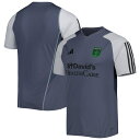 MLS オースティンFC ユニフォーム Adidas（アディダス） メンズ グレイ (ADI S23 Men's Training Jersey)