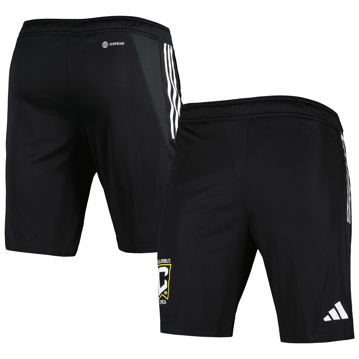 MLS コロンバス・クルー サッカー用 ショーツ Adidas（アディダス） メンズ ブラック (ADI S23 Men's Training Short)