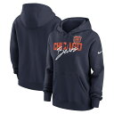 As temperatures drop, stay prepared for those chillier game days with this Chicago Bears Wordmark Club hoodie from Nike. Designed with authentic detailing, this pullover features vibrant team graphics and a midweight construction to keep you warm and stylish all day long. An eye-catching Chicago Bears design with a classic pullover construction and toasty fleece lining ensures comfort with any outfit you put together.Long sleeveMachine wash, tumble dry lowHoodedMaterial: 100% PolyesterOfficially licensedBrand: NikeMidweight hoodie suitable for moderate temperaturesImportedFleece liningFront pouch pocketPulloverScreen print graphics