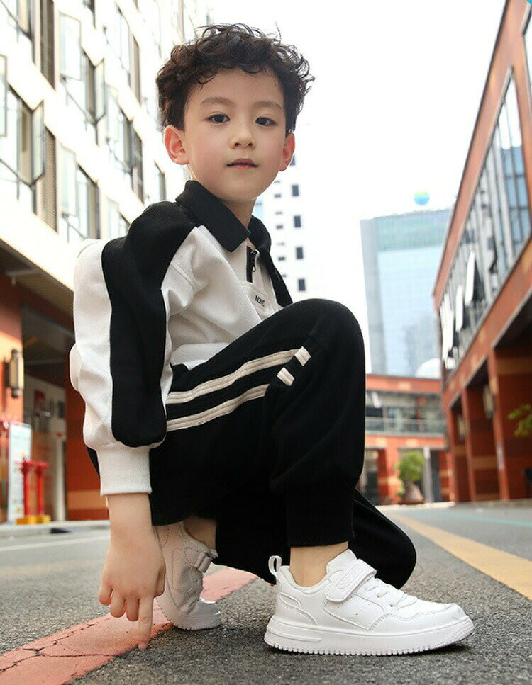 ダンスシューズ キッズ ダンス 白 スニーカー ヒップホップ 黒靴 ブラック 18.0cm ...