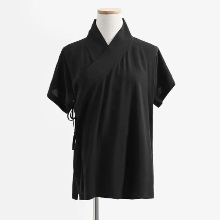 夏用 浴衣 肌襦袢 白 メンズ レディース ステテコ tシャツ 2点入り 上下セット 衿...