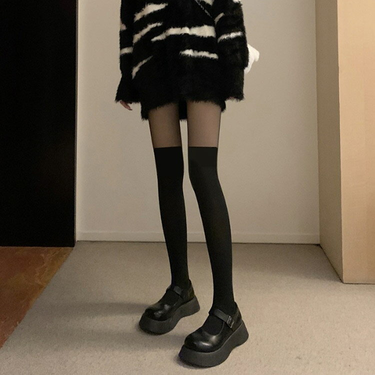 FANCアカデミー 楽天市場店のパンスト ソックス ストッキング ゴルフ ゴルフ用 黒 ぺチパンツ ニーハイ オールインワン 伝線しにくい レディース ゴルフウェア タイツ おしゃれ ハイ スキン 紫外線カット 可愛い｜アングル2