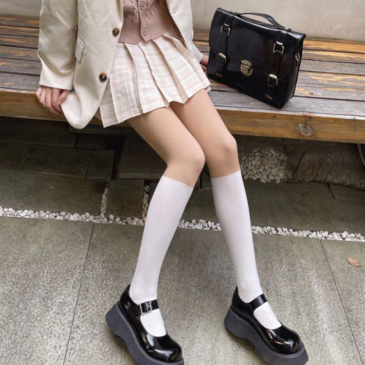 FANCアカデミー 楽天市場店のパンスト ソックス ストッキング ゴルフ ゴルフ用 黒 ぺチパンツ ニーハイ オールインワン 伝線しにくい レディース ゴルフウェア タイツ おしゃれ ハイ スキン 紫外線カット 可愛い｜アングル3
