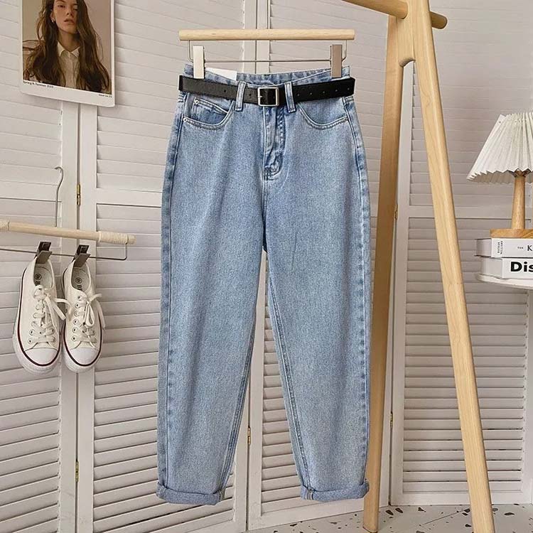 テーパードデニム レディース 女子 デニム 春 ジーンズ ストレートパンツ ハイウエ...