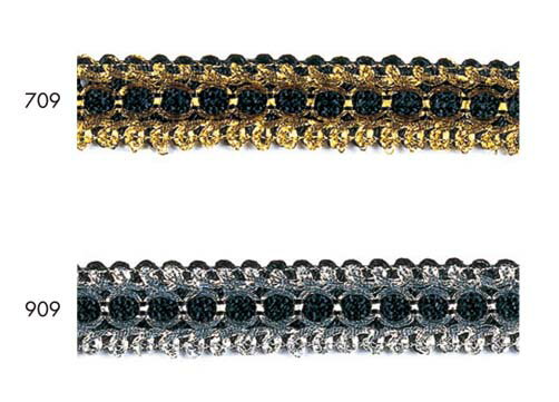 メタリック ラメブレード(幅 :約15mm）《価格は1mのお値段です・巻単位購入50%オフ・1巻＝30m》※商品の特性上、表記サイズより多少前後する場合がございます。ご了承願います。(No.113-1423)