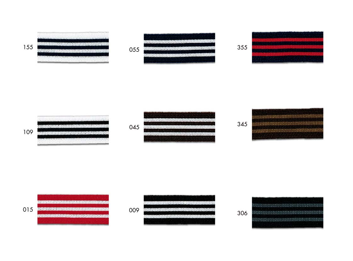 ストライプニットテープ10mm (約1mm厚)《価格は1mのお値段です・巻単位購入50%オフ・1巻＝50m》(No.114..