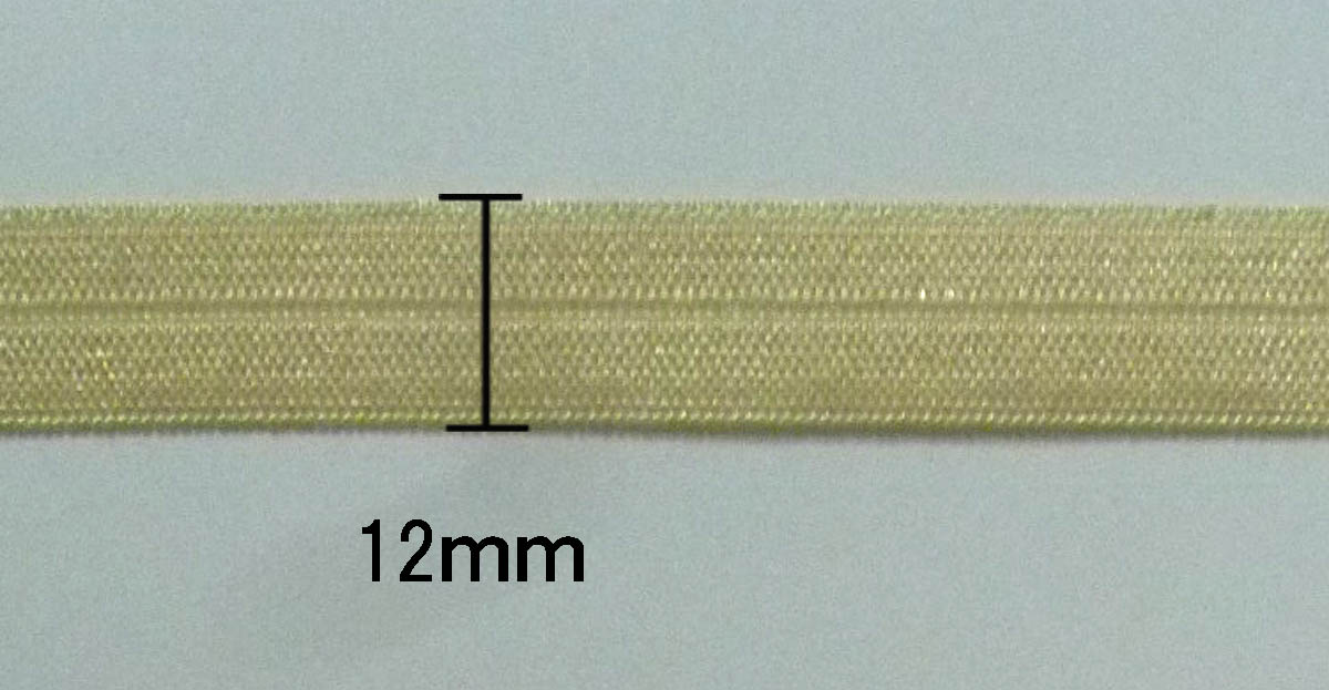 ストレッチバインダー12mm《価格は1mのお値段です・巻単位購入50%オフ・1巻＝30m》※薄手のストレッチテープの特性上、形状に多少のよれや波打ちなどが発生することがございます。ご了承願います。(No.114-340-12mm)