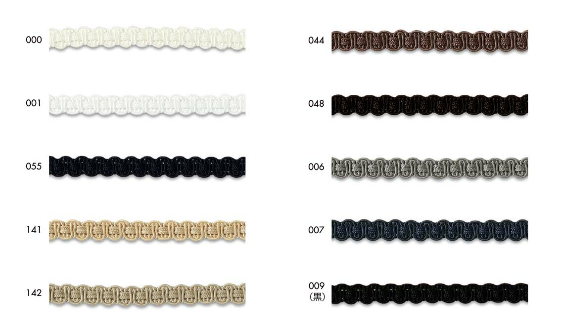 ポリエステル ブレード(幅 :約7mm）《価格は1mのお値段です・巻単位購入50%オフ・1巻＝30m》※商品の特性上、表記サイズより多少前後する場合がございます。ご了承願います。(No.114-403)