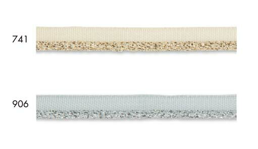 ラメサテンパイピング 　(幅 :約9mm）《価格は1mのお値段です・巻単位購入50%オフ・1巻＝30m》(No.115-64)